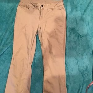💚3/$25 Lee Riders size 14 petite tan casual slacks